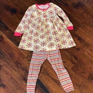 Hanna Andersson, size 100, play dress/leggings